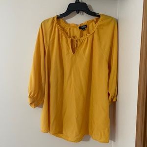 Yellow blouse
